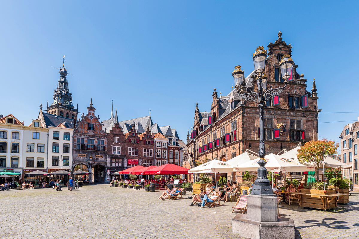 de markt van Nijmegen
